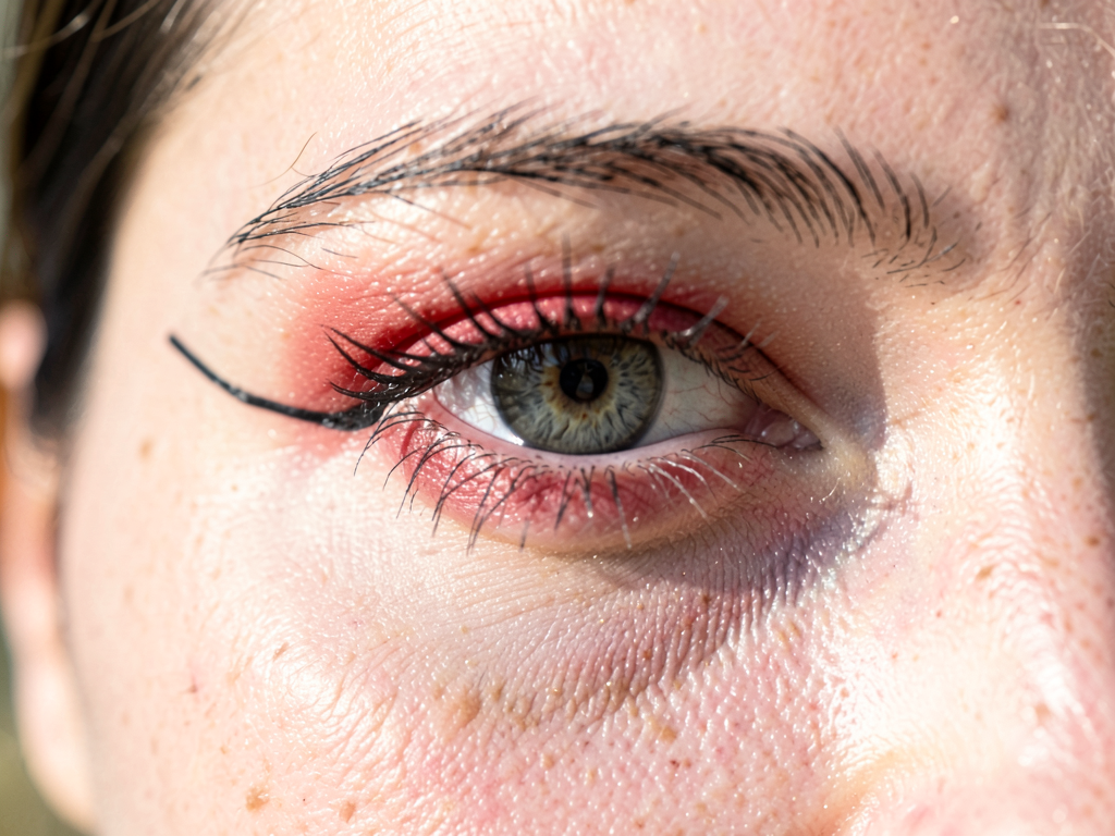 Liner magnétique et yeux secs