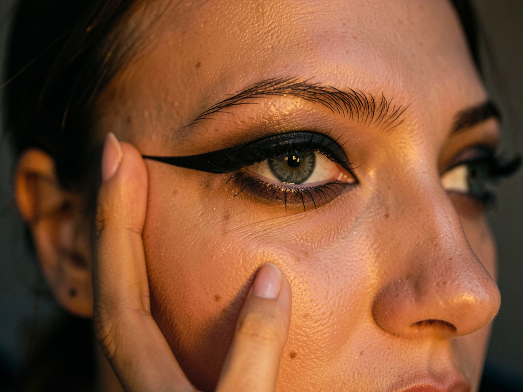 Maquillage du regard pour une soirée
