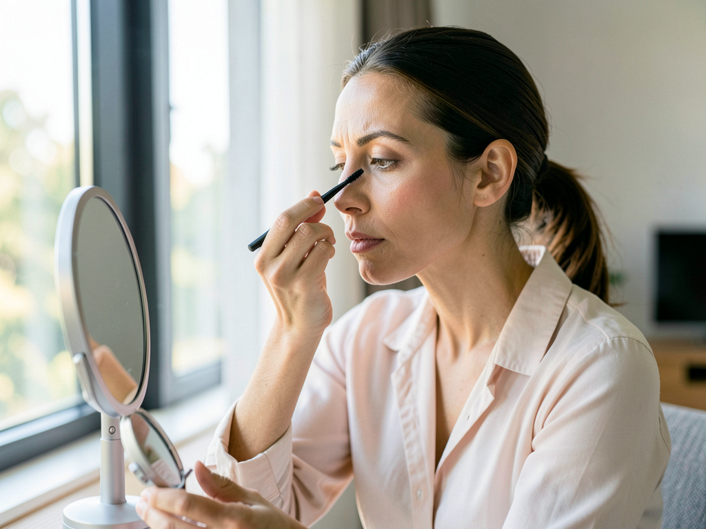 Regard naturel au bureau : le maquillage minimaliste en 10 minutes